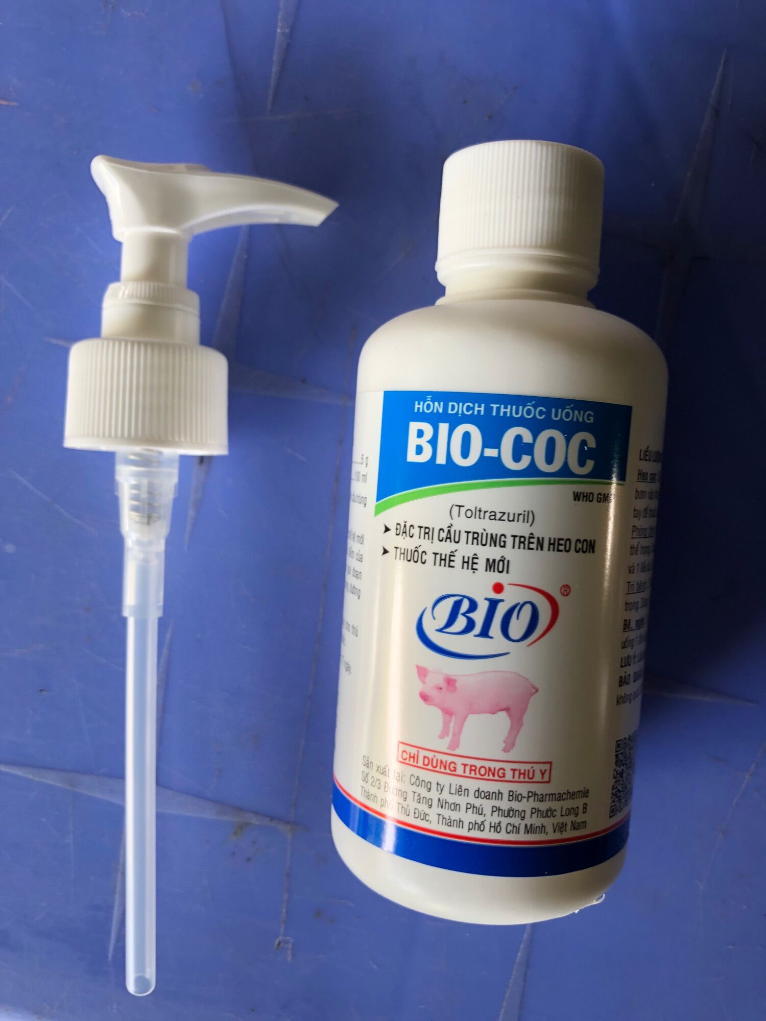 BIO-COC 150ml Cầu trùng,tiêu chảy,sìn bụng trên thỏ.heo….