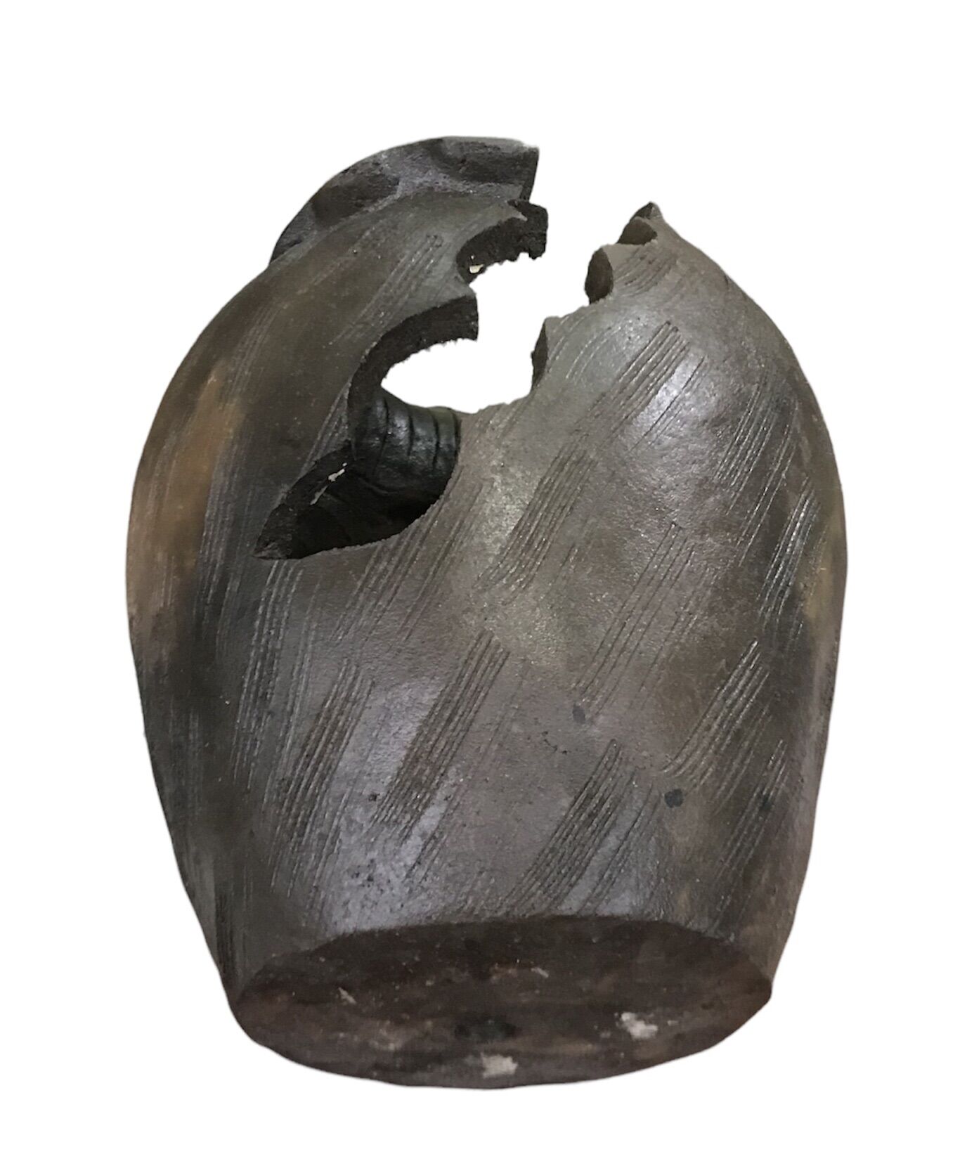 Chậu xẻ trồng cây hình chiếc lá