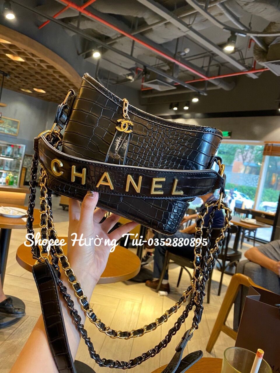 Túi đế cứng da rắn size 22 sale sốc(không hộp)