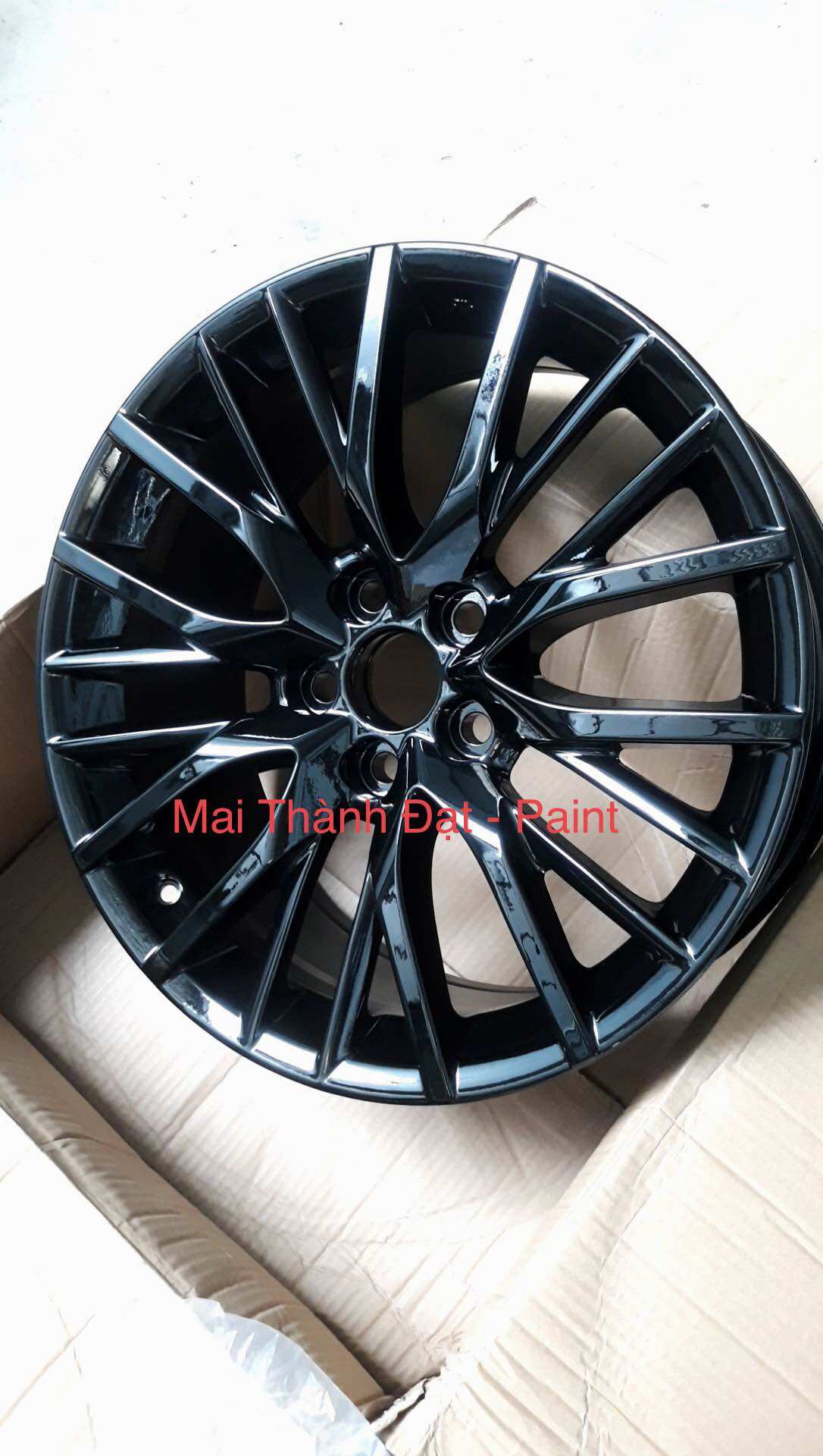 Màu Sơn Đen 2k Tự Bóng 4:1 ( Sơn oto xe máy )đóng gói tuỳ chọn