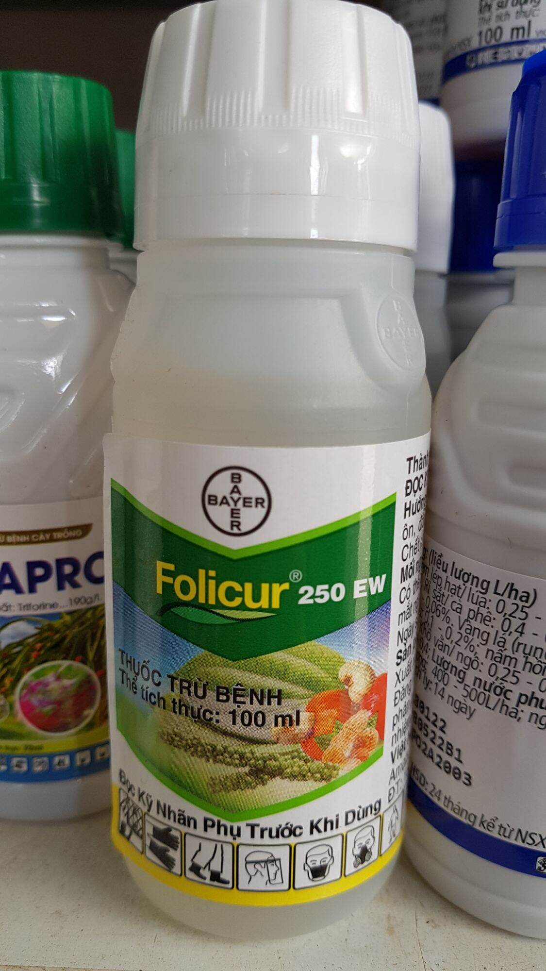 Thuốc trừ bệnh đạo ôn, lem lép hạt folicur 100ml