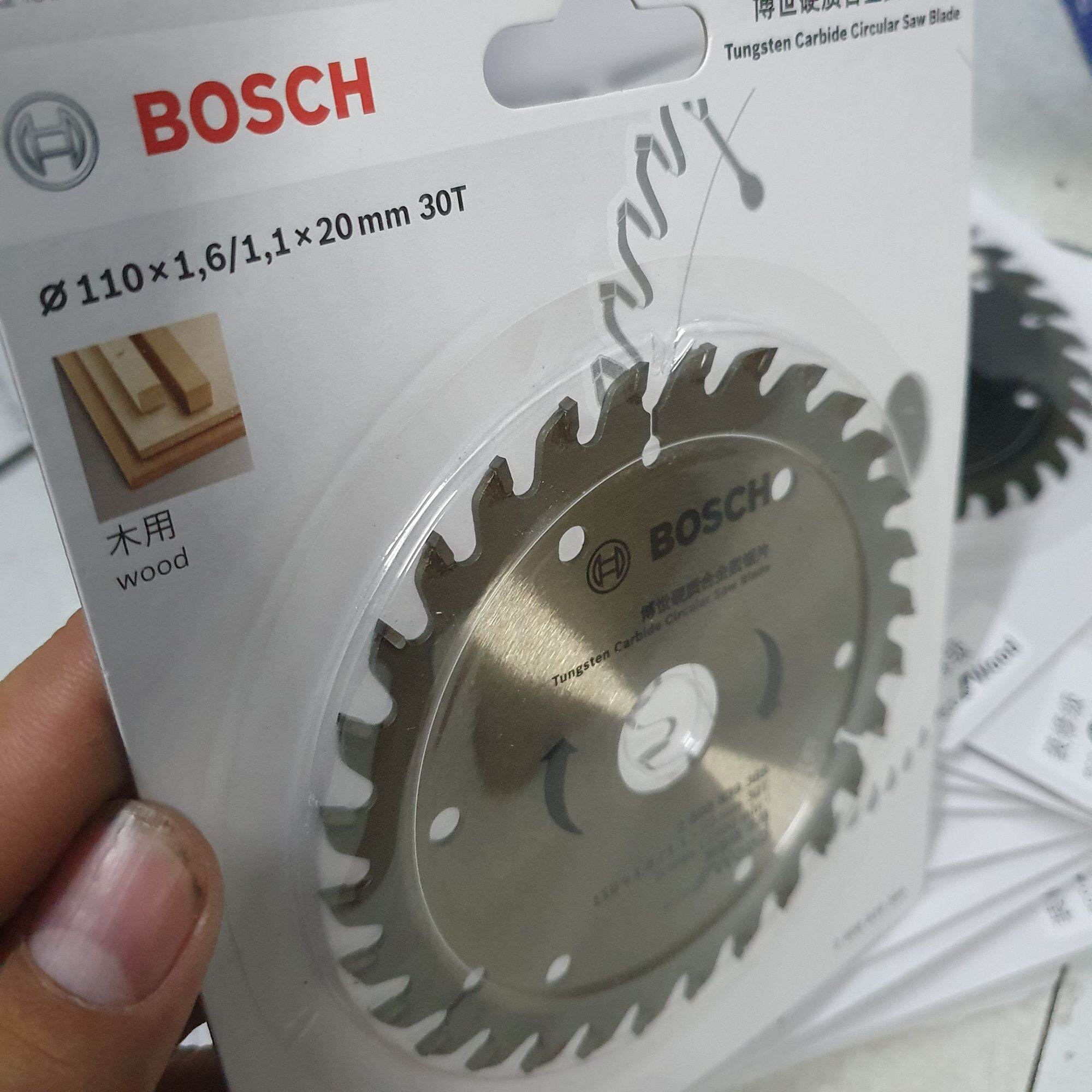 LƯỠI CẮT GỖ, CƯA GỖ 110MM BOSCH 30R CÔNG TY