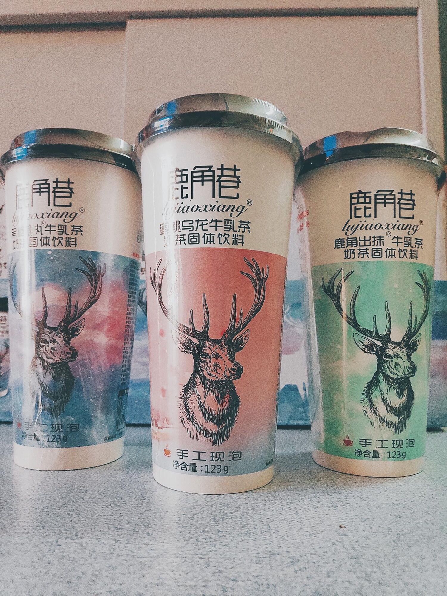 Combo 3 ly trà sữa alley 123g