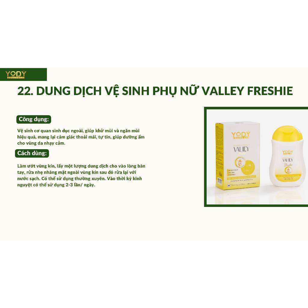 DUNG DỊCH VỆ SINH YODY WHITE PHƯƠNG ANH