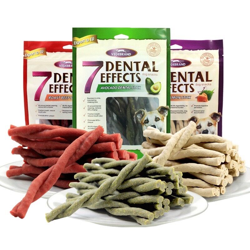 Xương gặm cho chó, Xương gặm sạch răng, Xương gặm cho chó 7 Dental Efects, xương gặm bổ sung canxi