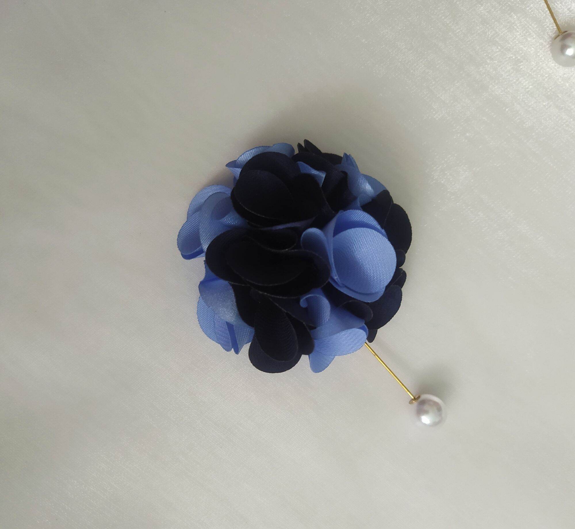 Hoa cài áo handmade Canto phối màu size 7cm