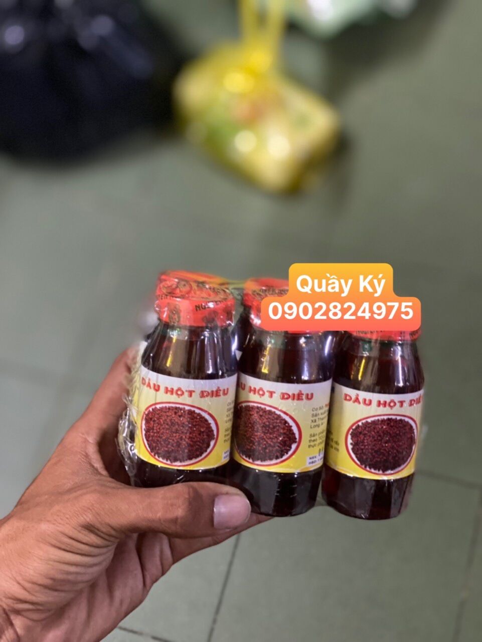Dầu hột điều chai 100ml