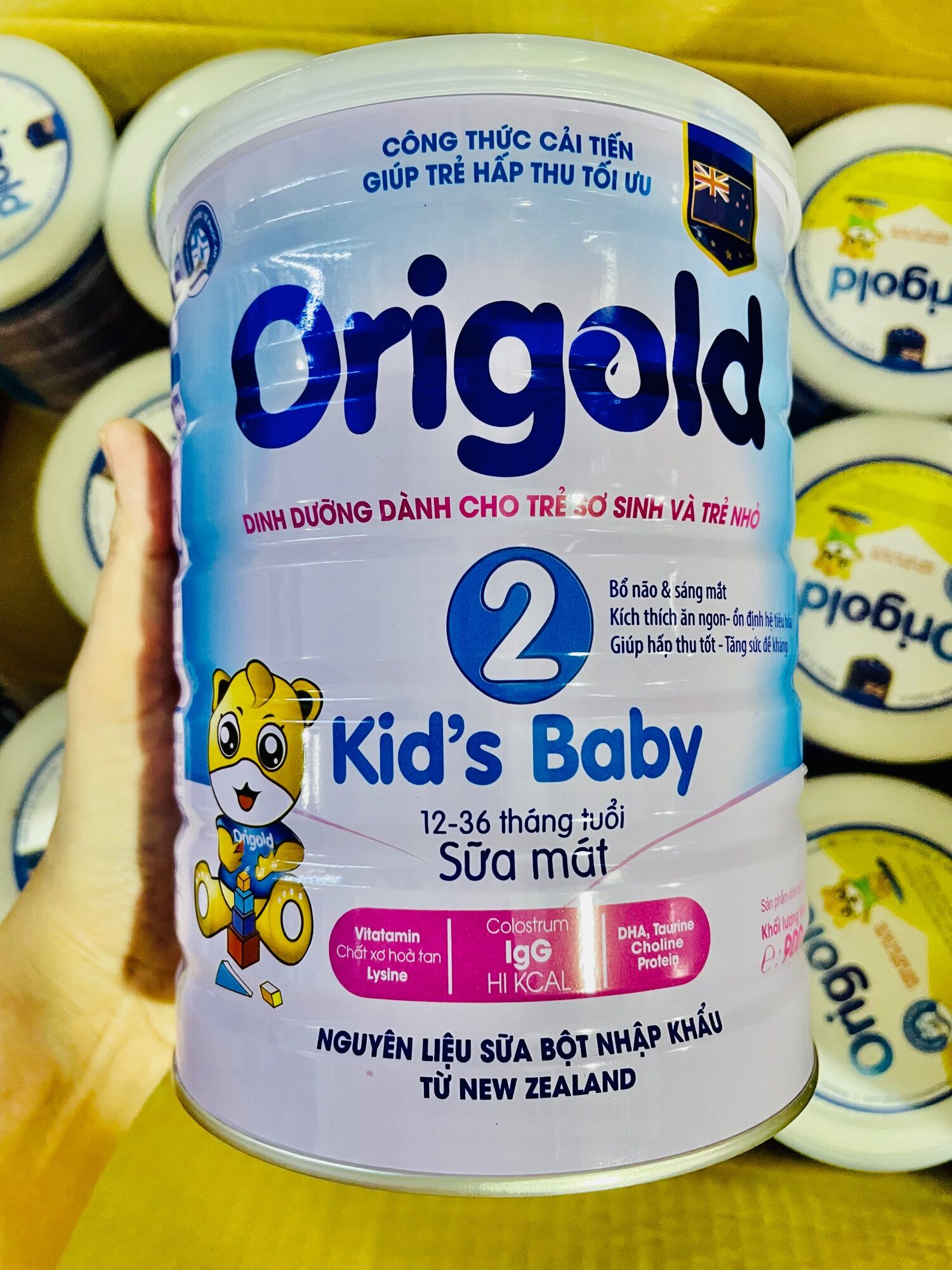Sữa mát origold kids baby 2 1-3 tuổi