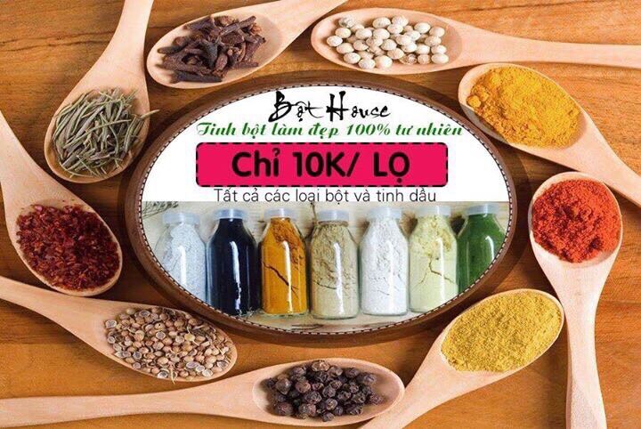 (Bộthouse) Bột Thiên Nhiên Làm Đẹp 10K/ Chỉ Có Tại Nhà Bột