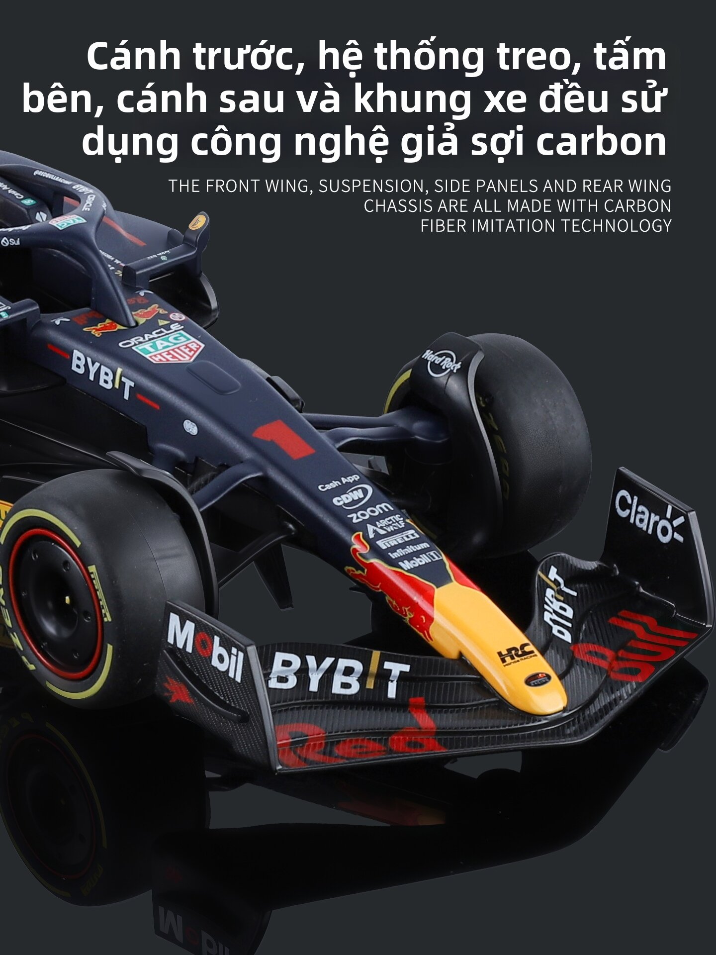 HEIMANBA | Mô Hình Xe Công Thức Hợp Kim Red Bull F1 Chính Hãng