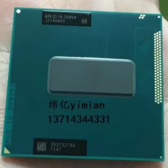 Cpu Intel Quad-core I7 3612qm 3632qm 3740qm Nhẹ Dành Cho Laptop Với Tần Số Chính 33 Ghz Quá Trình Ch