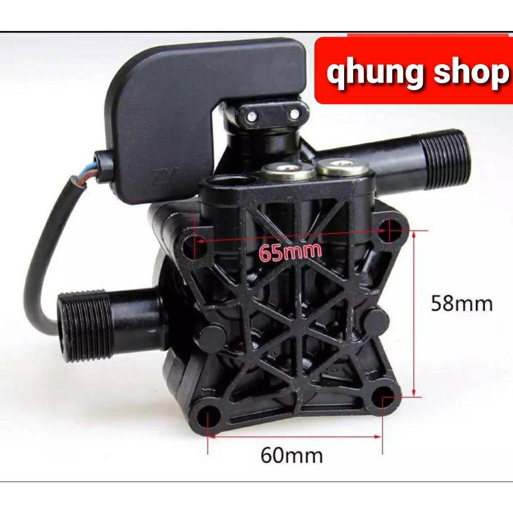 Mini Car Washer Pump Head Set (Note Measurements)