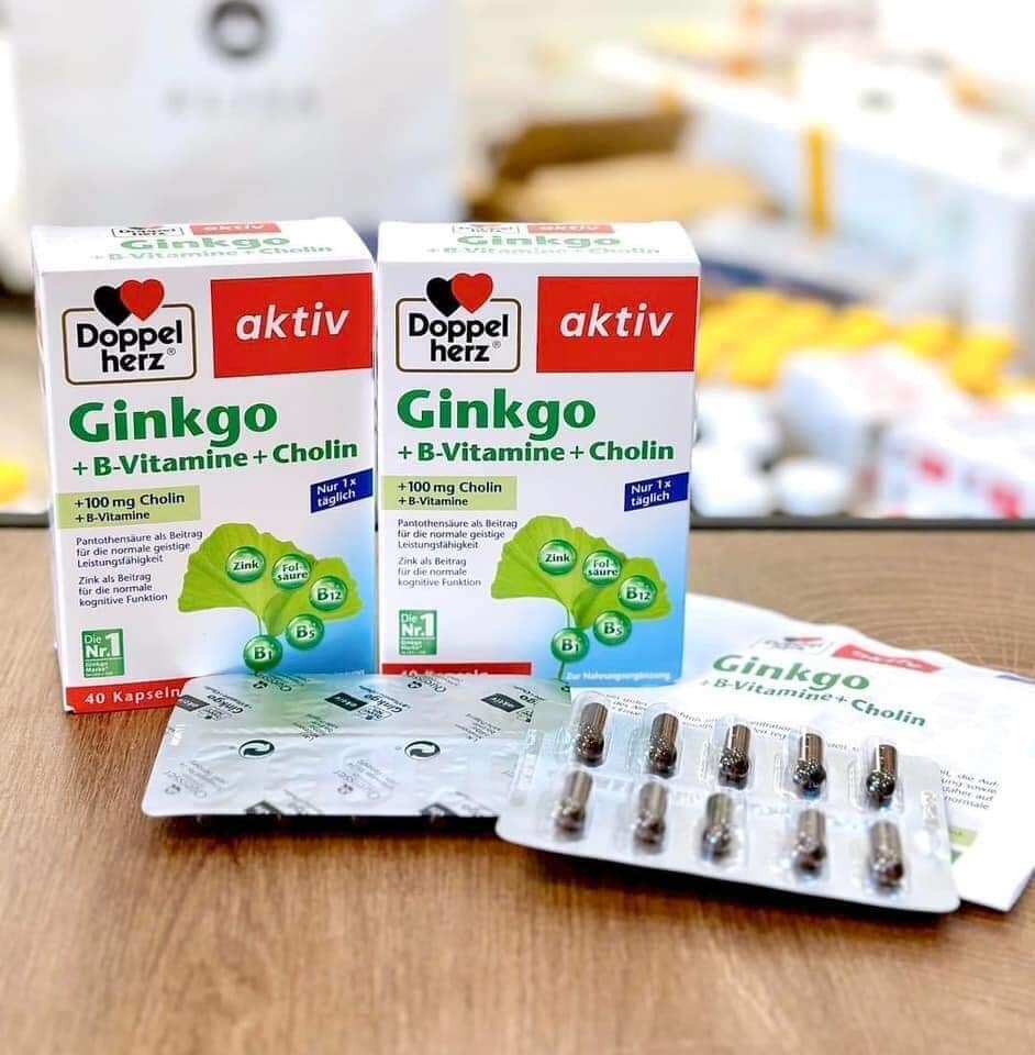 Viên uống bổ não ginko - nổi tiếng của đức♻️