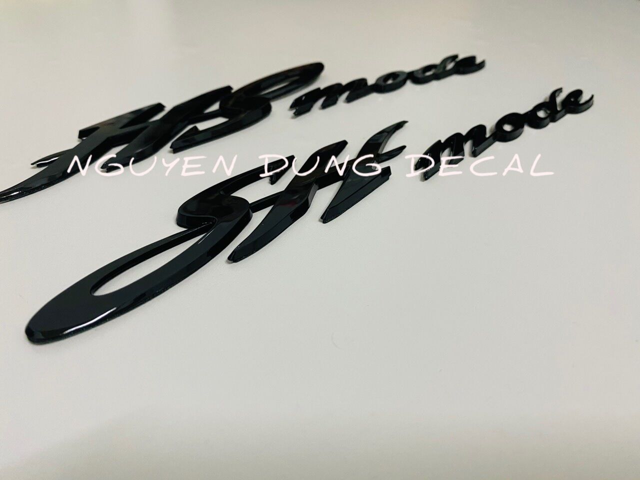 Cặp chữ nổi SH Mode nhiều màu