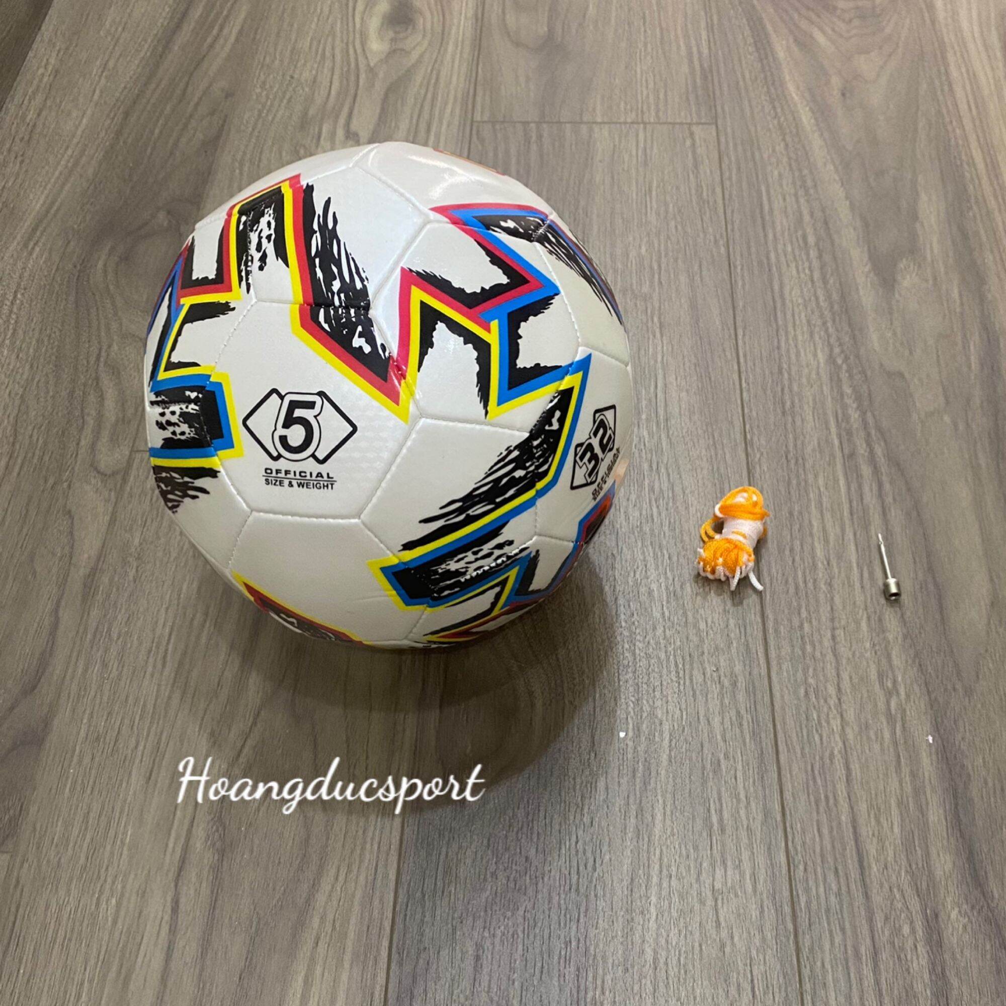 BÓNG ĐÁ SỐ 5 MẪU WORLD CUP (TẶNG TÚI LƯỚI+KIM BƠM)