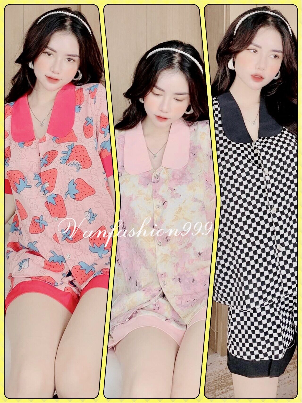 Pijama bộ đùi lụa mango mẫu mới siêu mềm mịn , bộ lụa mango cao cấp chuẩn hàng shop Ngocngastore