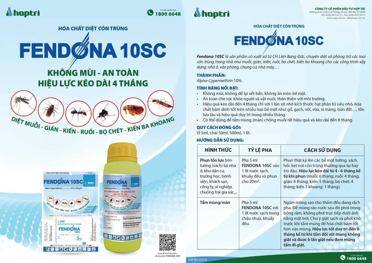 Thuốc diệt côn trùng fendona