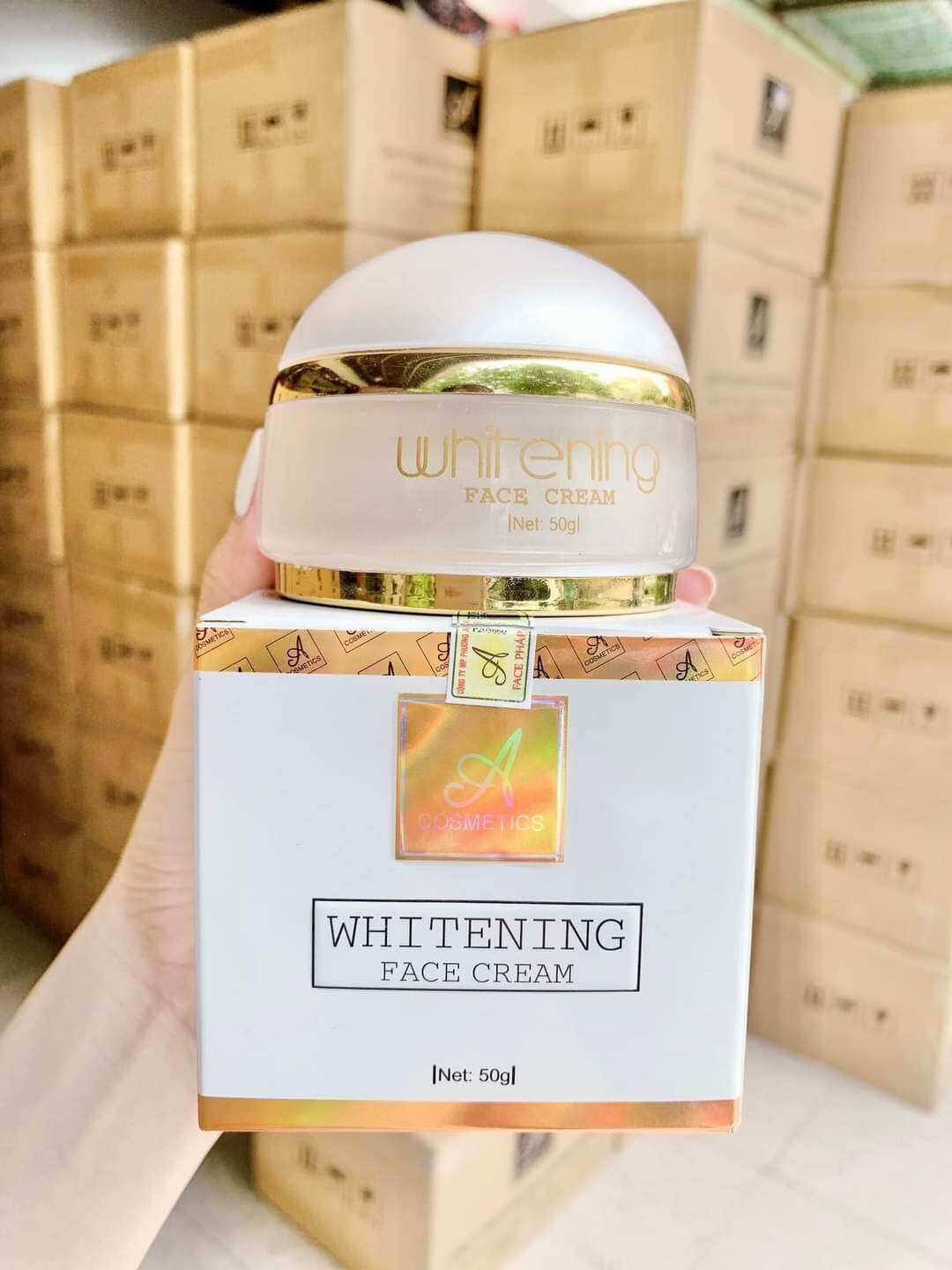 Kem face pháp dưỡng trắng da