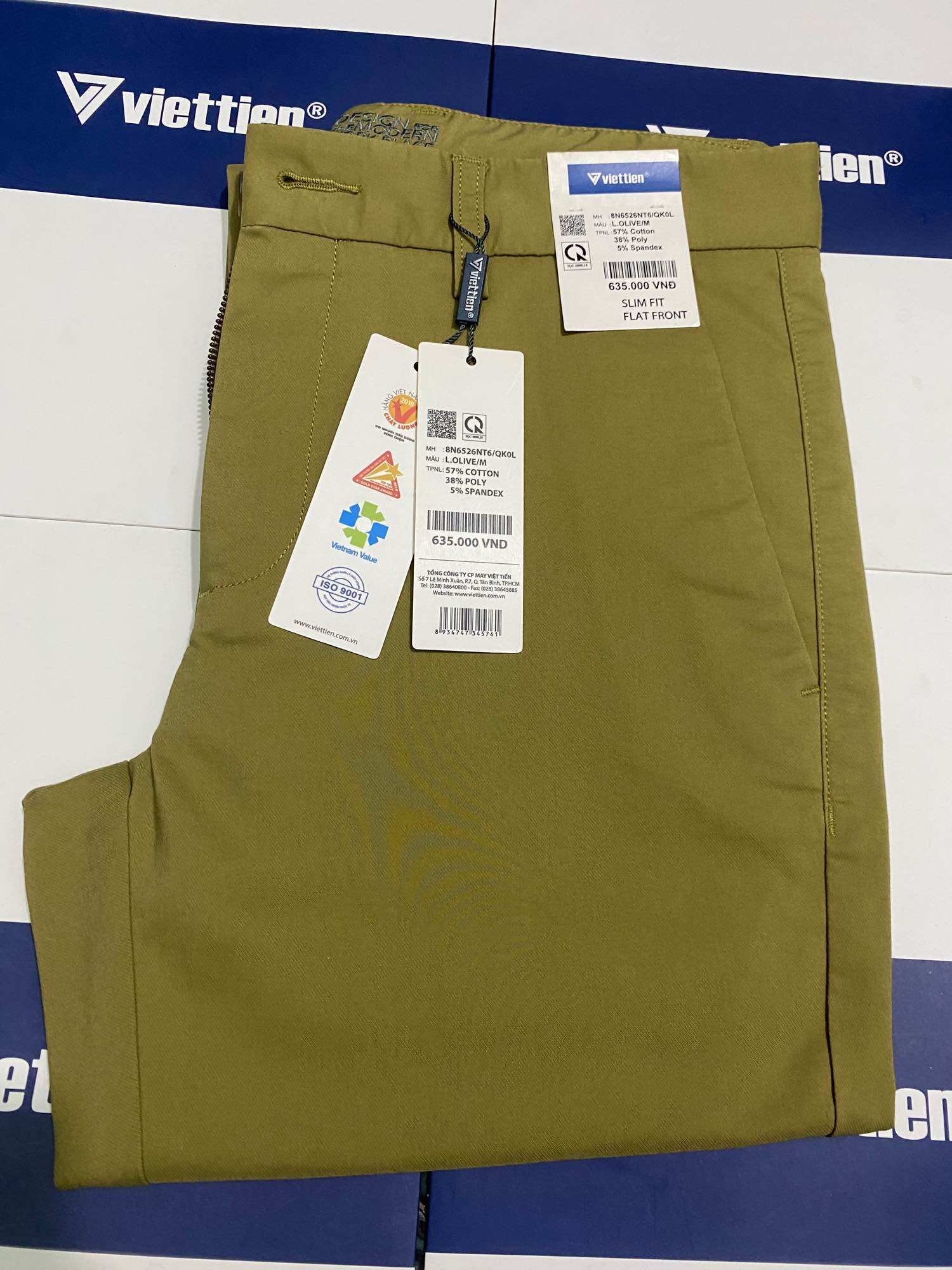 Quần kaki 8N6526 ( SLIM FIT )