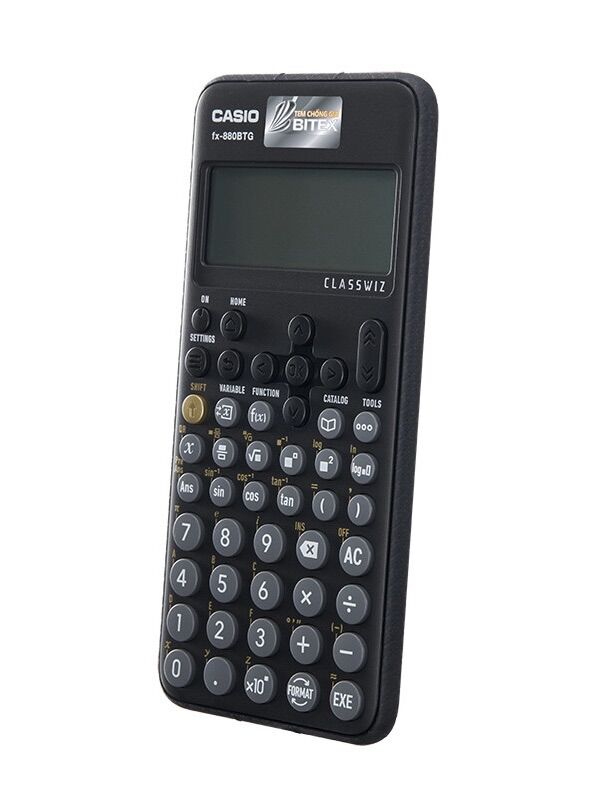 Máy tính Casio FX-880BTG (Bảo hành 07 năm, nhập khẩu Thái Lan)!