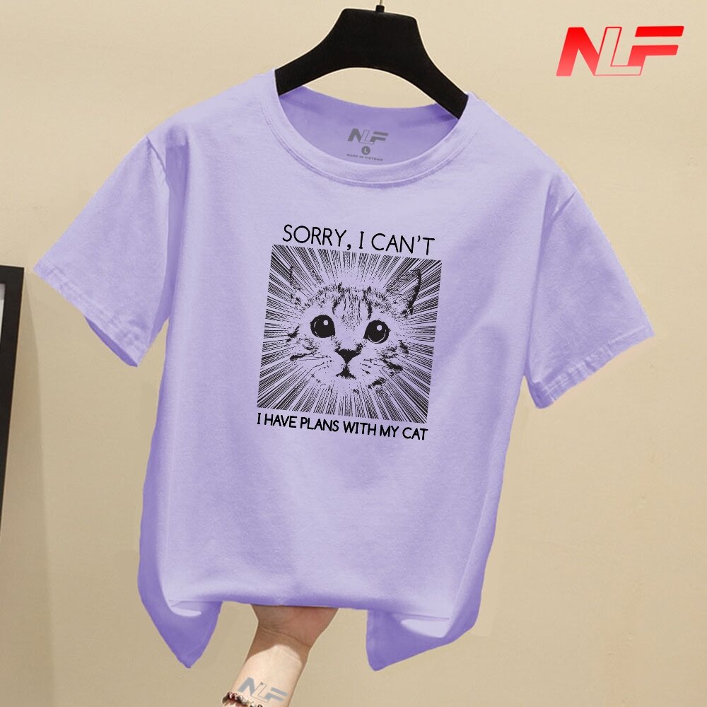 T-Shirt PLANS WITH MY CAT TIA-071