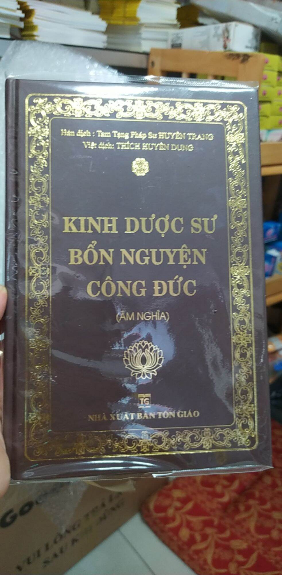 Kinh dược sư bìa cứng thầy huyền dung