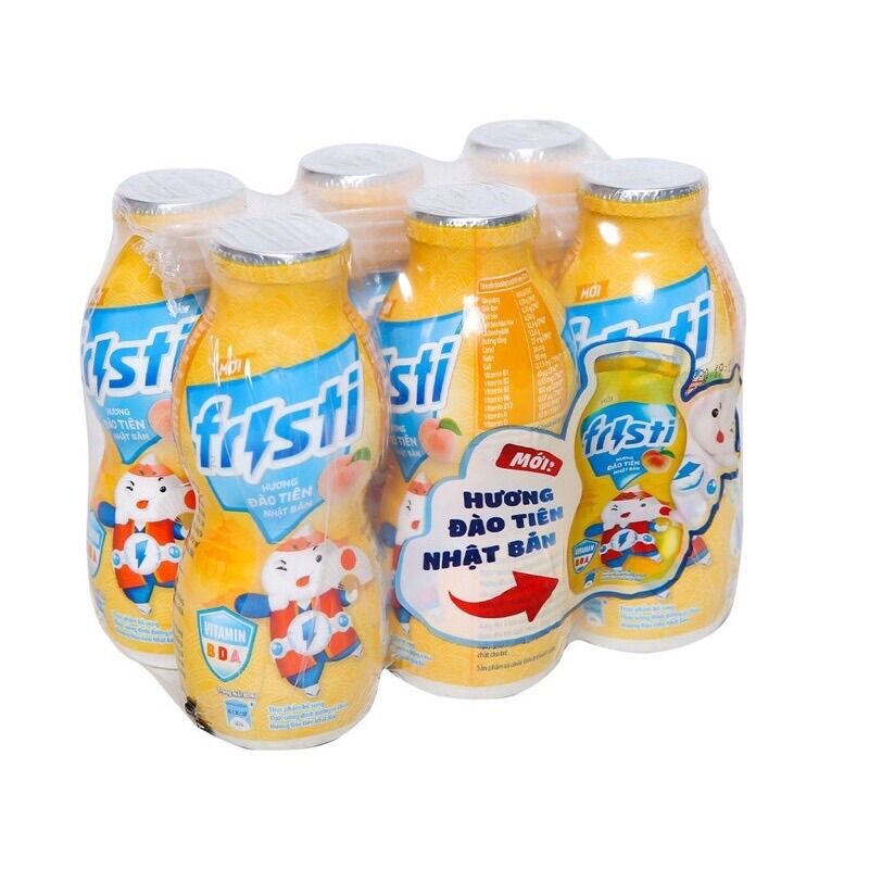 COMBO 2 Lốc Fristi đào 80ml/chai
