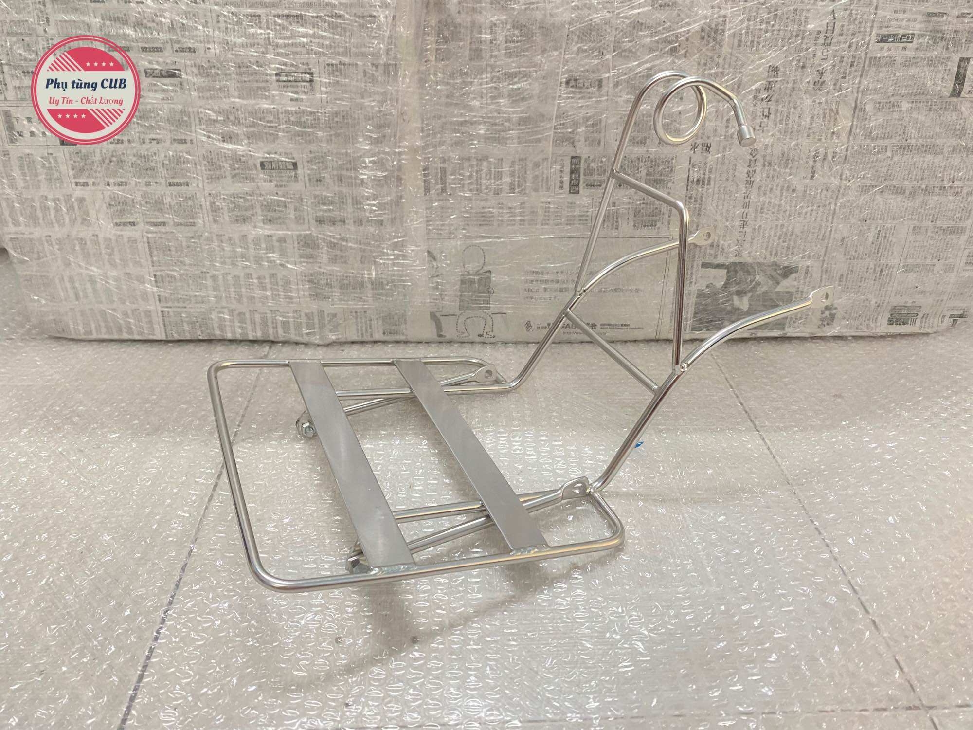 Baga giữa đuôi heo xe cub và dream bằng inox