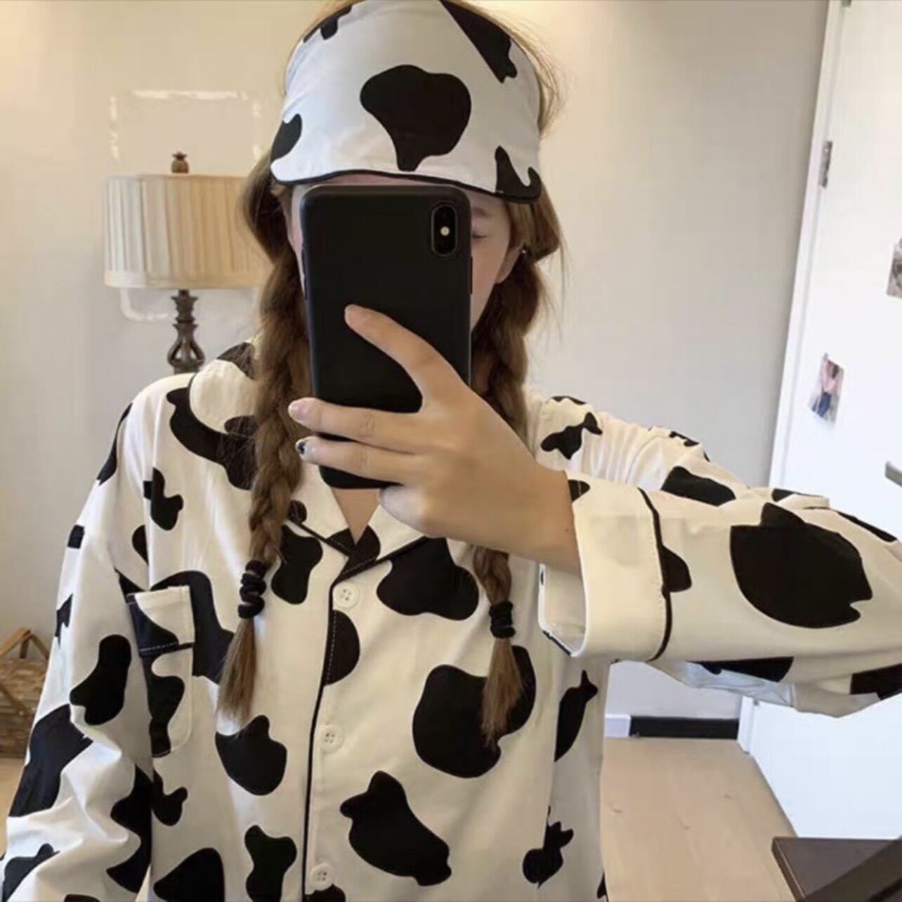 ĐỒ NGỦ PYJAMA BÒ SỮA