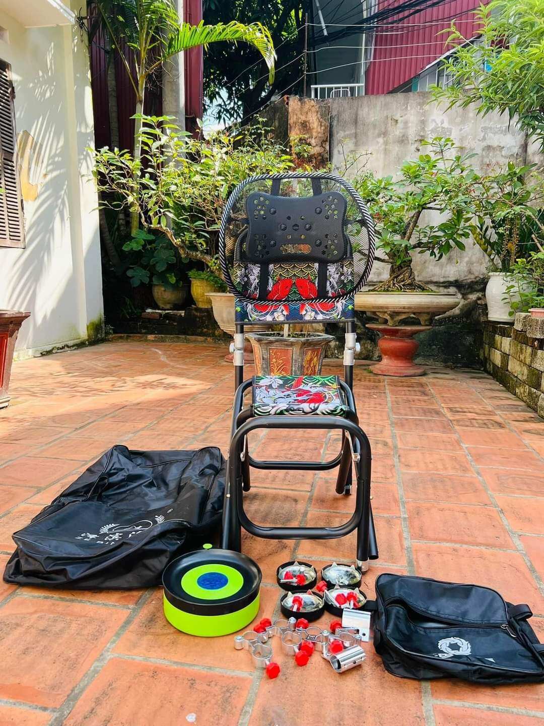 Ghế cá chép săn hàng- ghế câu cá