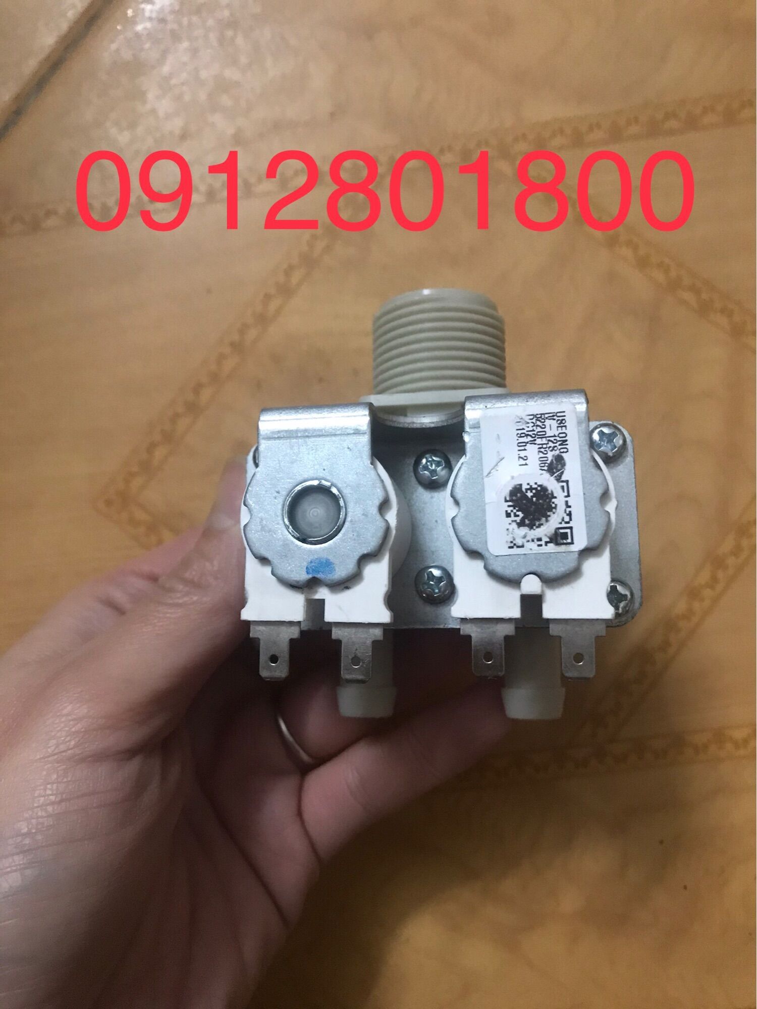 Van Cấp Nước Đôi Máy Giặt LG 12V Chính Hãng