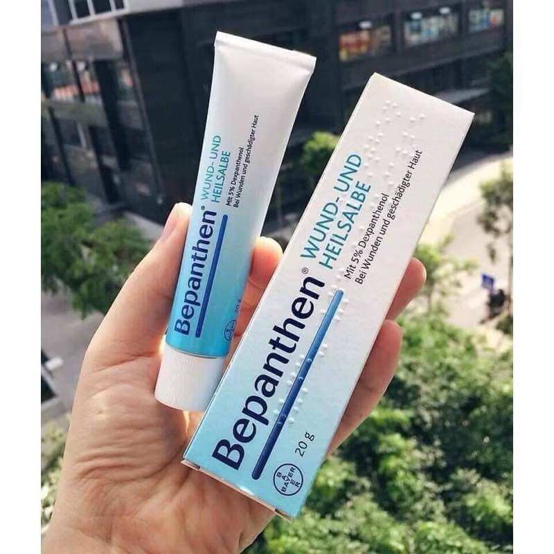 German Bepanthen Diaper Cream for Babies Aluminum Tube 20g