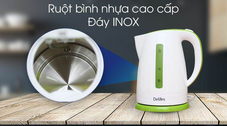 Ấm siêu tốc Delites 1.7 lít ST17P01WG

- hàng trưng bày