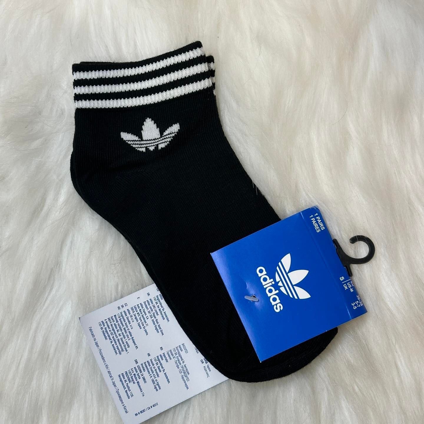 Vớ tất Adidas Trefoil Ankle Sock combo 5 đôi