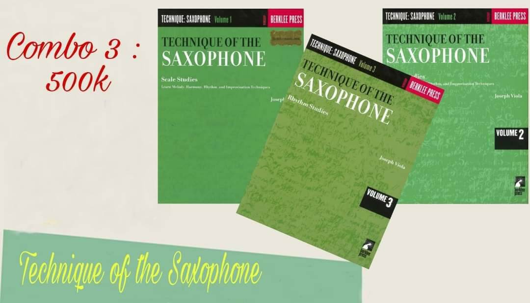 Sách Kỹ Thuật Chơi Saxophone