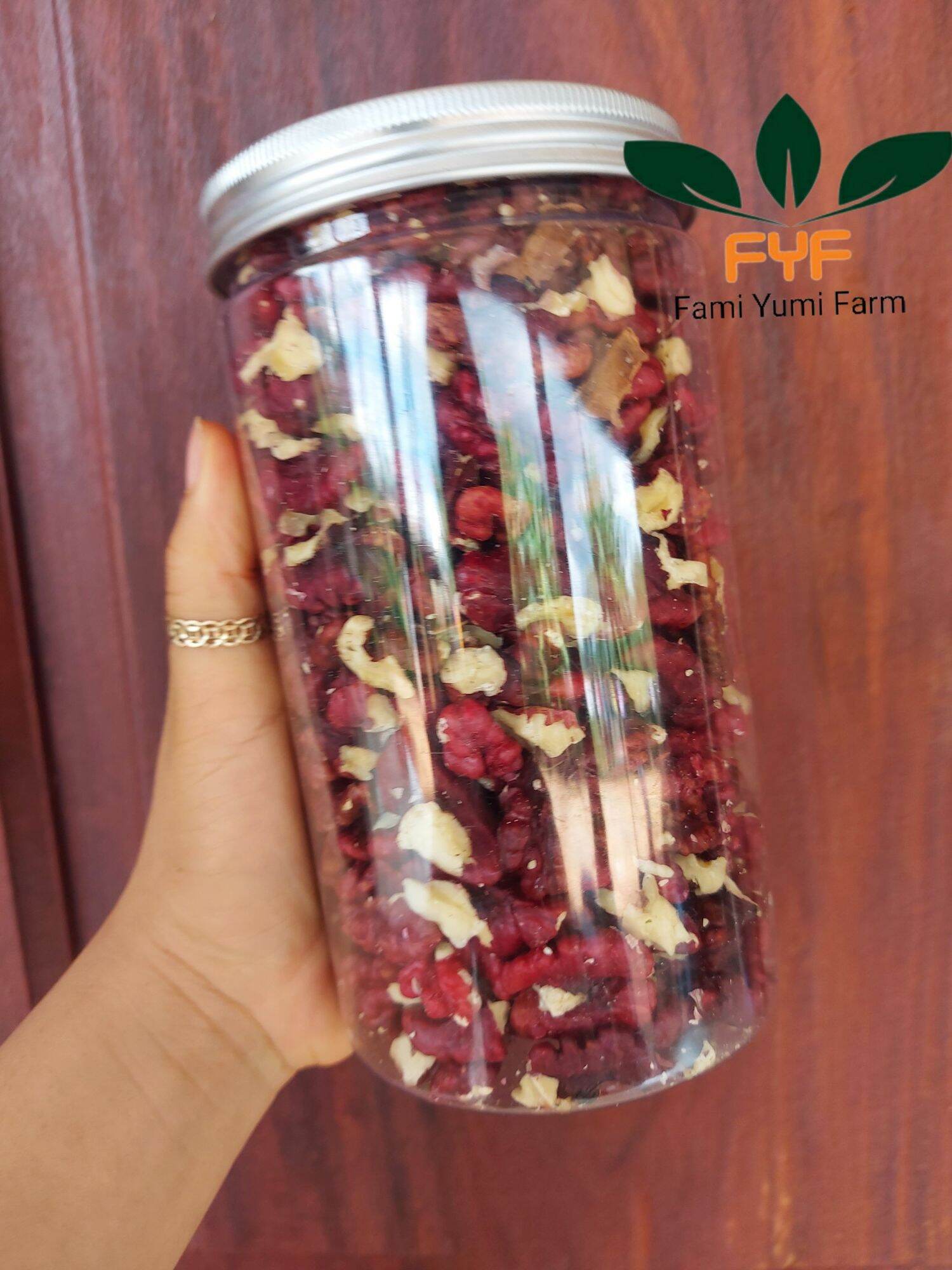 500gr nhân hạt óc chó đỏ nhập khẩu Mỹ