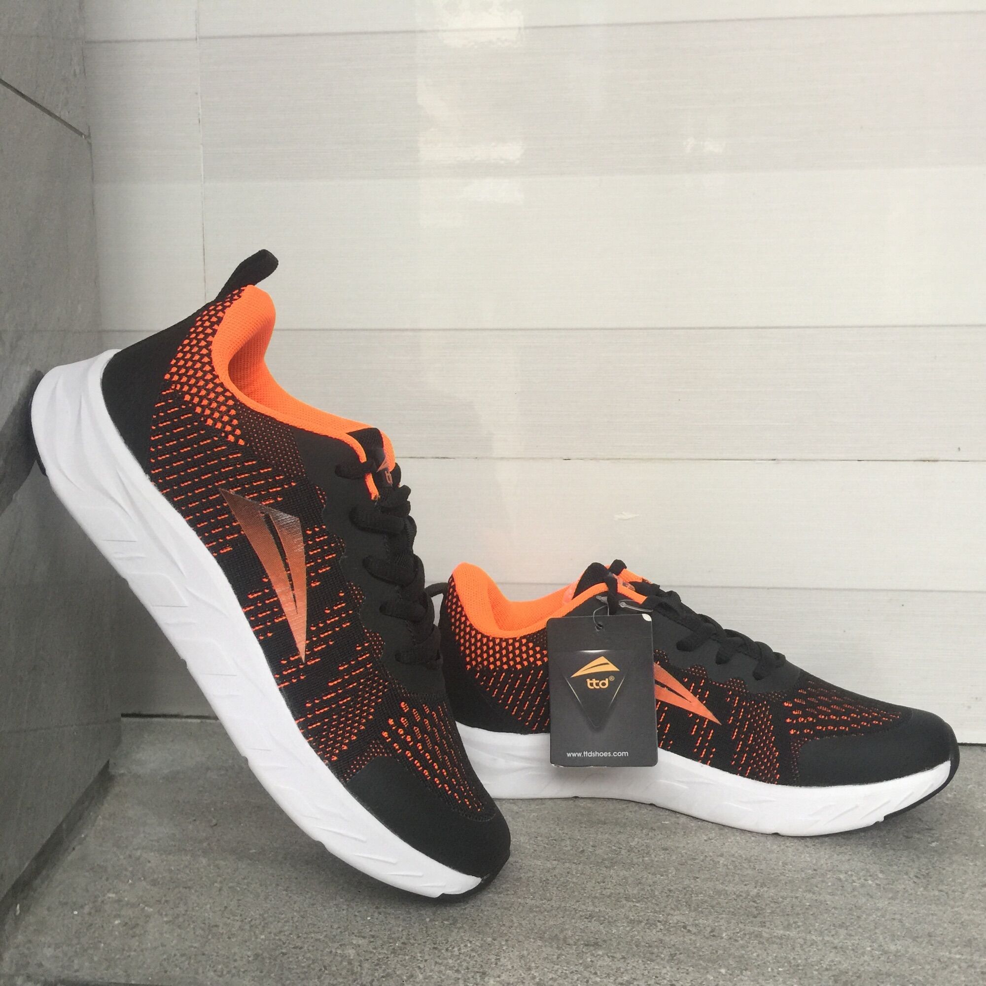 Giày chạy bộ - Giày thể thao nam - Giày sneaker TTD cao cấp siêu nhẹ, siêu bền, êm chân, form chuẩn