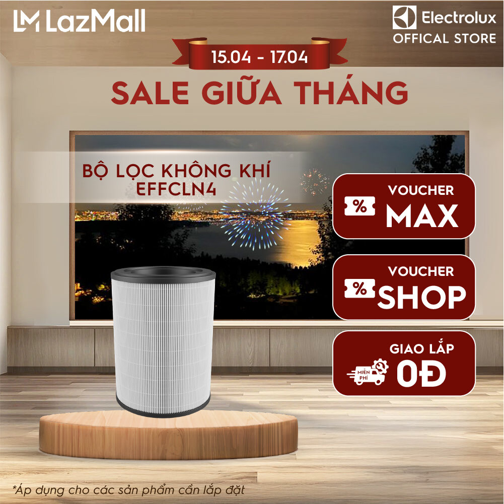 Bộ lọc không khí Electrolux FA41-402GY -EFFCLN4, Khả năng lọc bụi siêu mịn