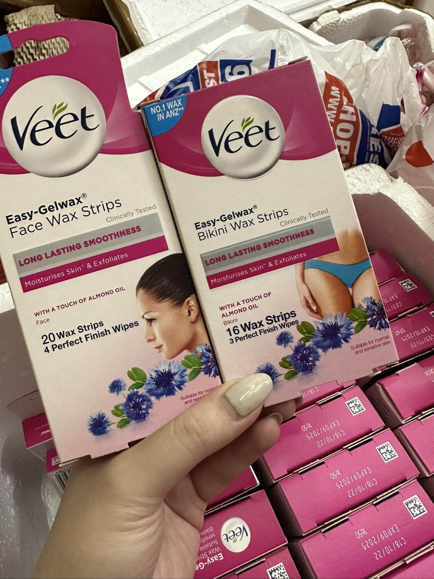 Giấy wax Veet dành cho bikini
