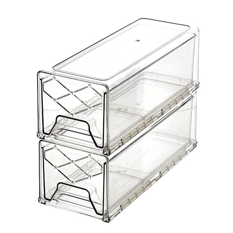 Hộp đựng đồ ngăn kéo đông lạnh bảo quản tươi tủ lạnh hộp trứng gà thần kỳ sắp xếp thực phẩm để đồ nhà bếp kiểu ngăn kéo