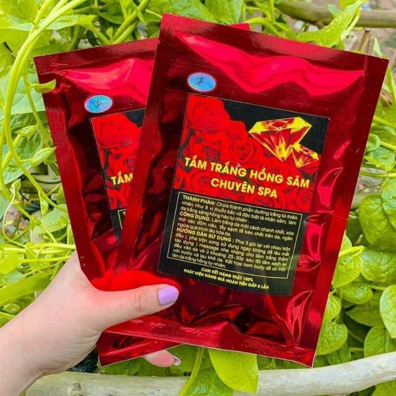 Combo 10 gói tắm trắng hồng sâm