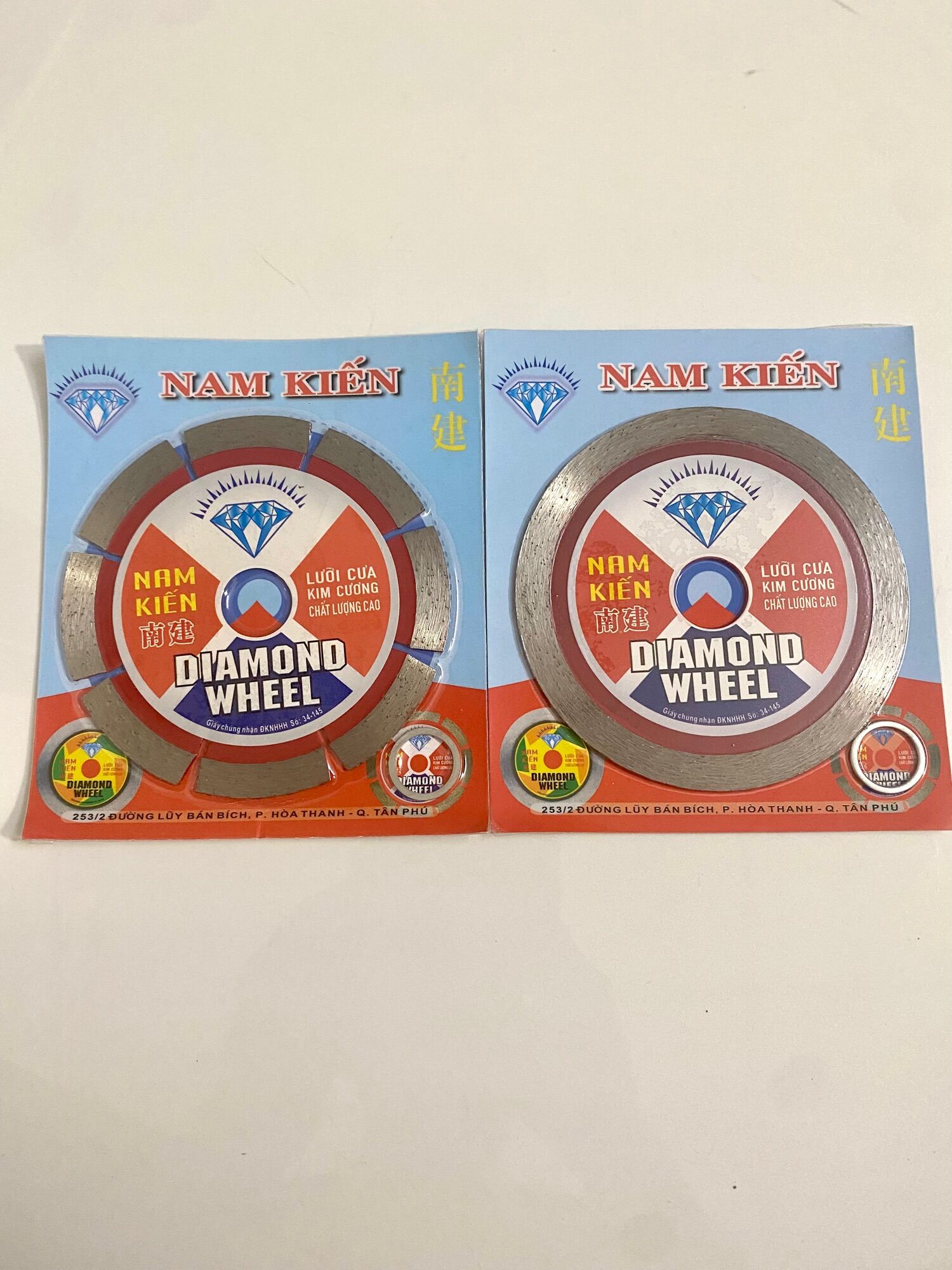 Lưỡi cắt gạch nam kiến 109mm khô,ướt tốt