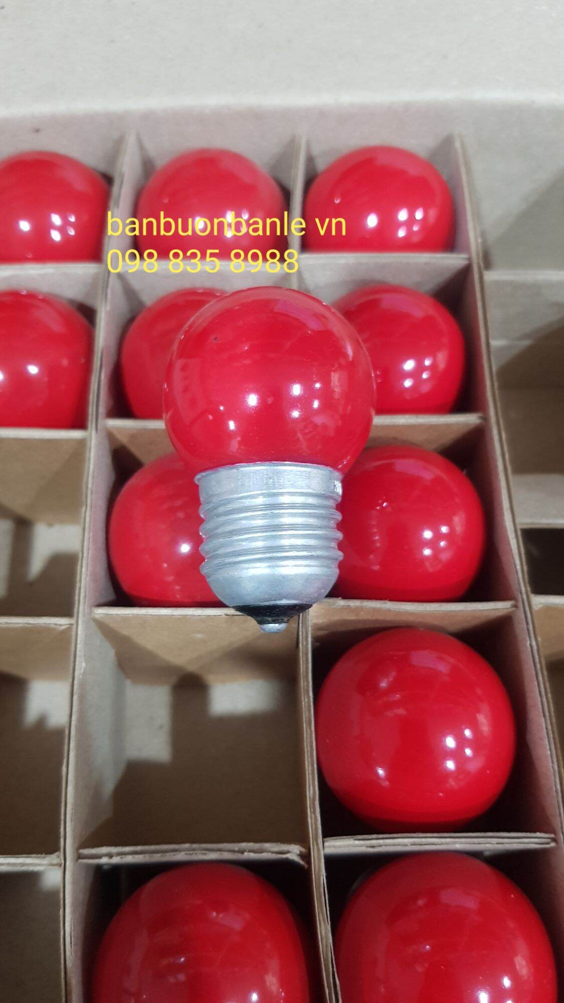 Hôp 25c bóng đèn sợi đốt 5w đui E27 Hòa Thái