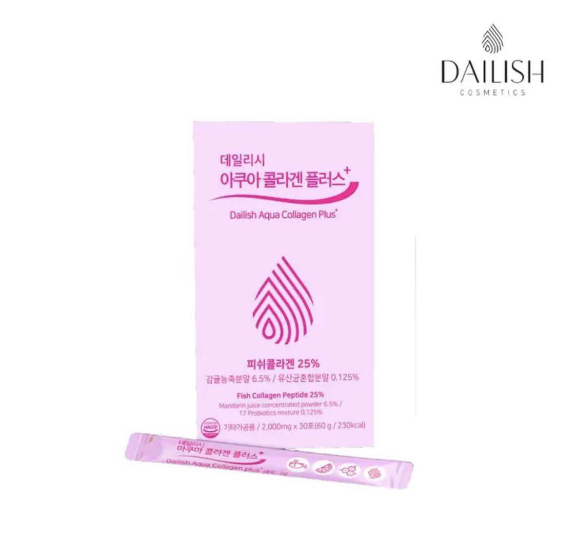 Collagen thuỷ phân Dailish chính hãng Hàn Quốc .