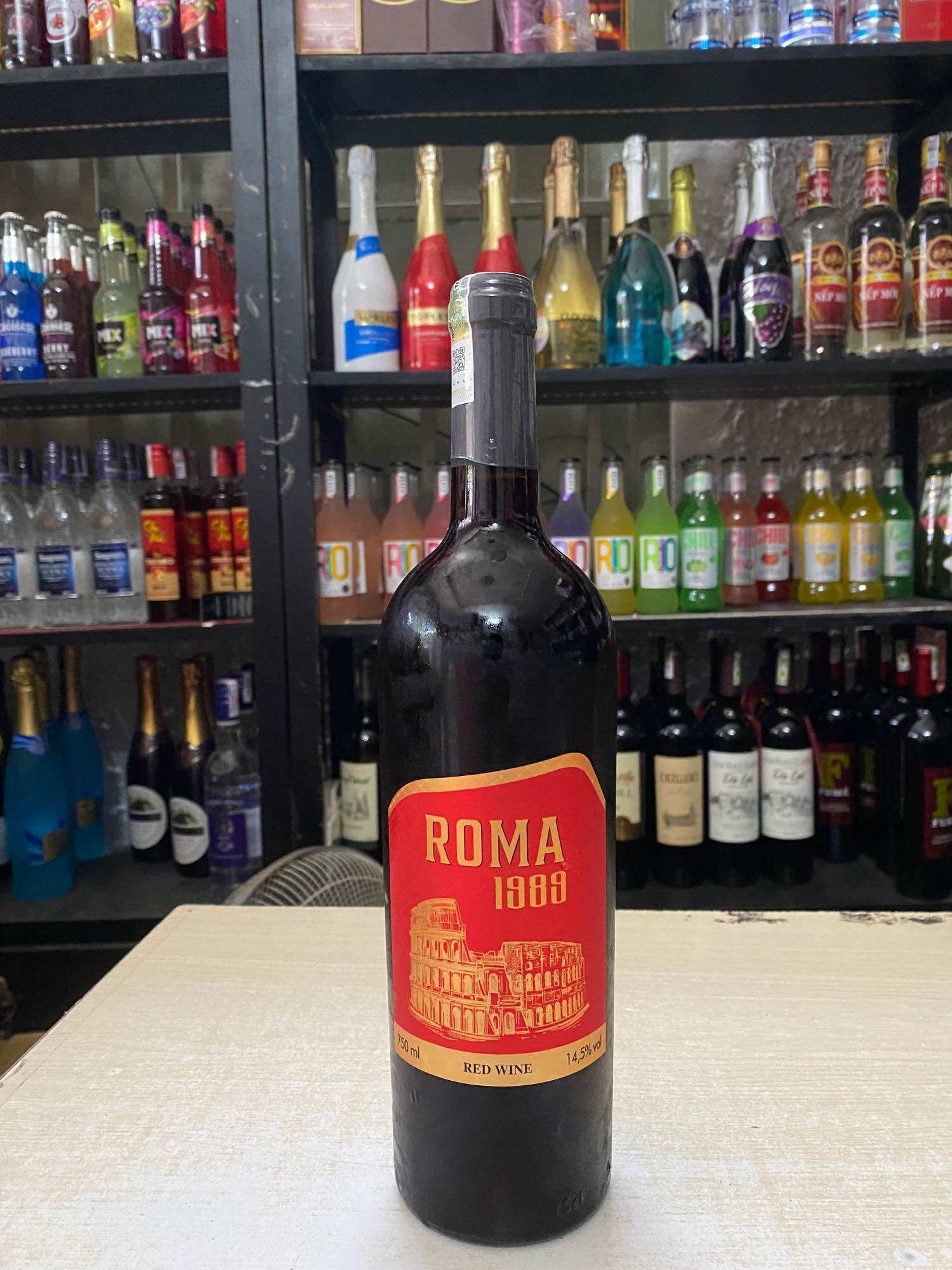 Vang Đỏ ROMA 1989 14.5% 750ml