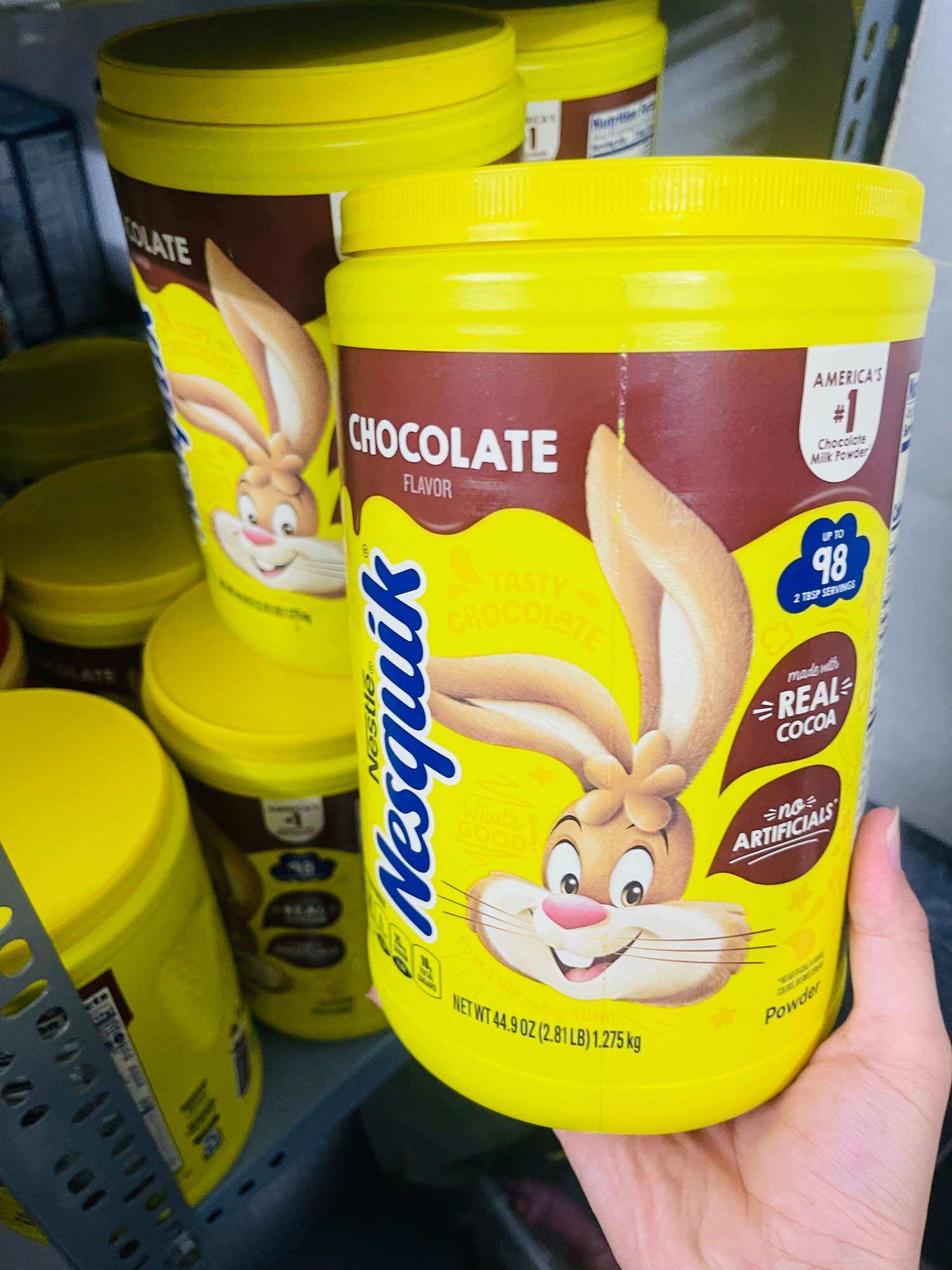Bột cacao Milo của Mỹ Nestle