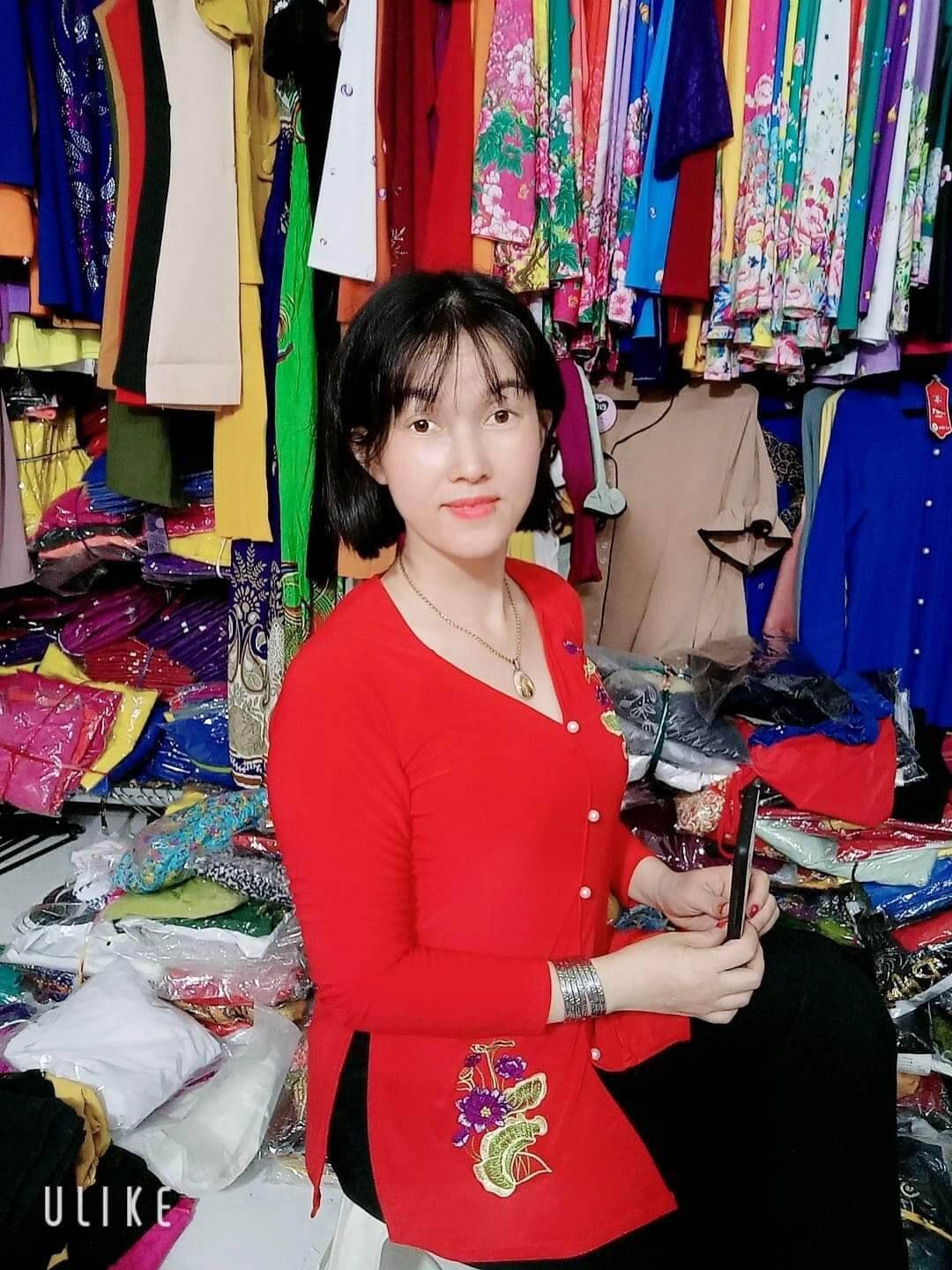 áo bà ba thêu hoa sen không có quần