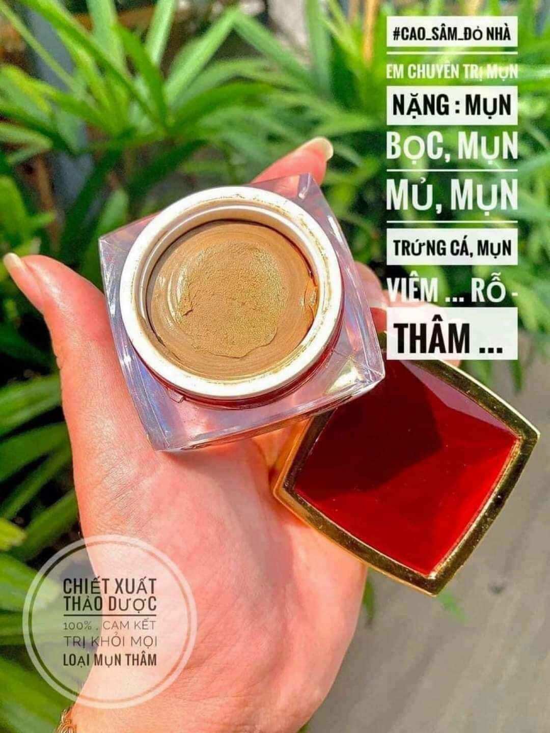 CAO MỤN SÂM ĐỎ 36 VỊ Chính hãng 100%