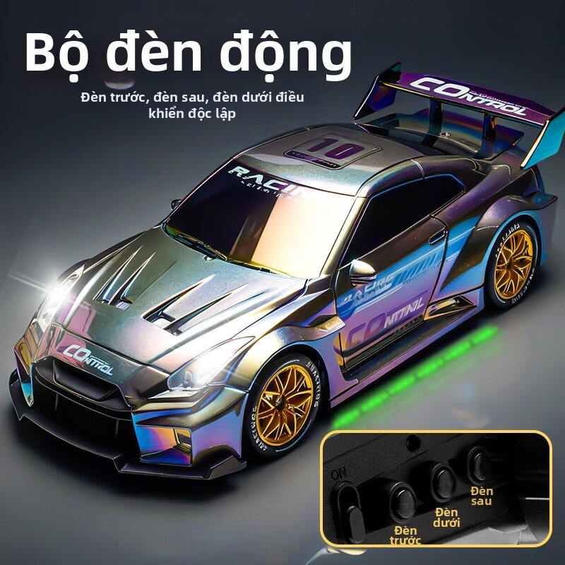 MEILEXIN | Xe đua điều khiển từ xa dẫn động bốn bánh bằng điện chống va chạm và chống rơi