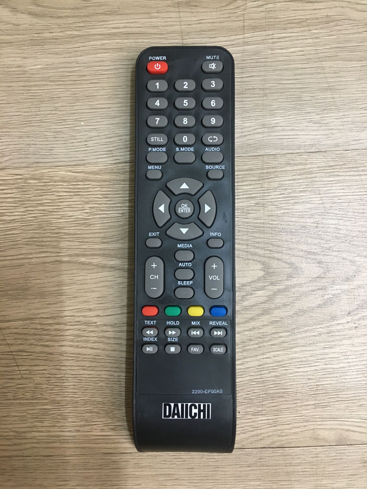 [HCM]Remote điều khiển tivi lcd Daiichi